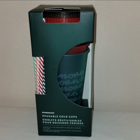 Starbucks Other - 🤩2/$15🤩STARBUCKS CHRISTMAS COLD CUPS